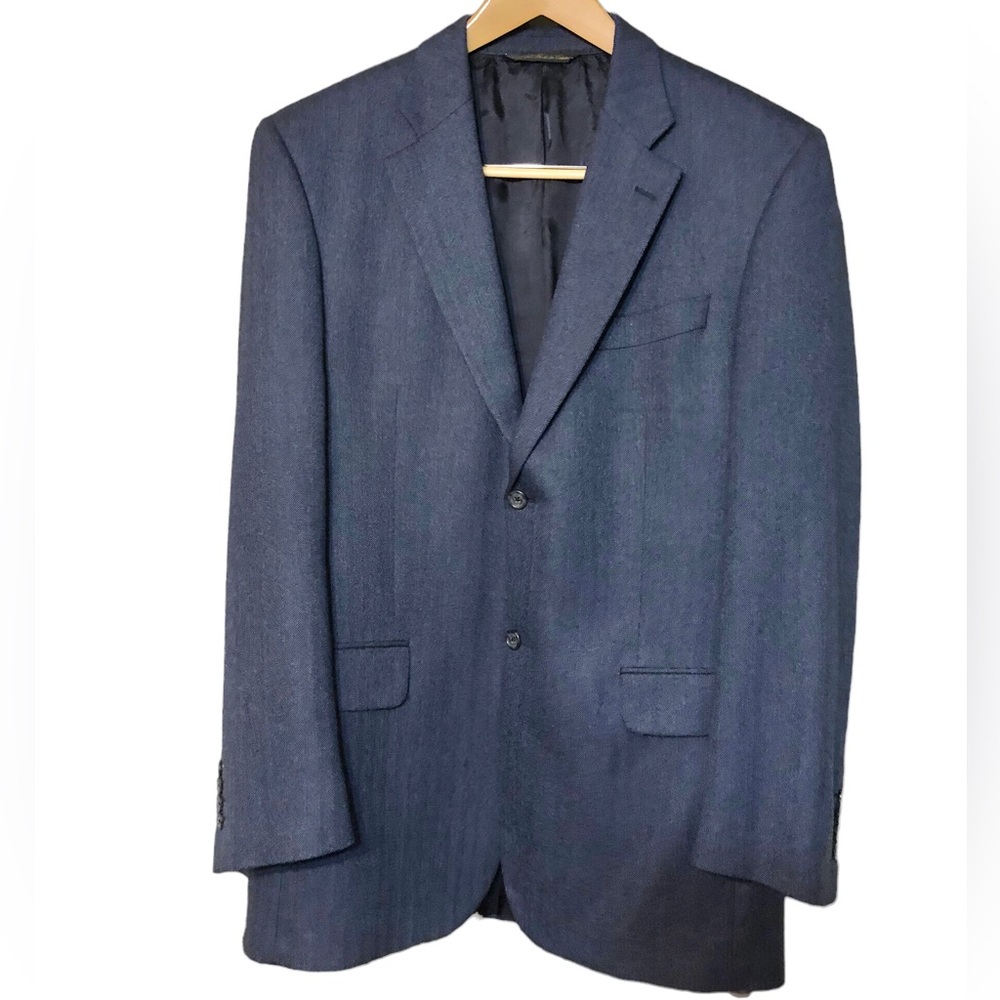 LORO PIANA 100% Cashmere Two Button Suit Jacket